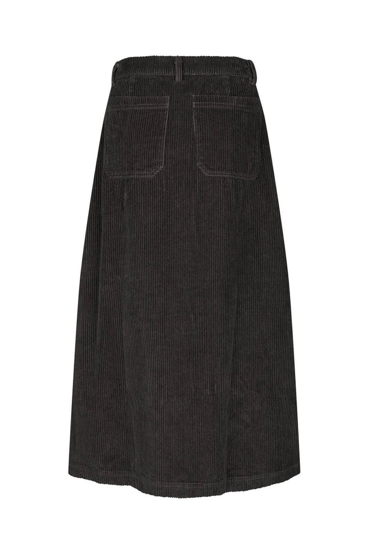 Lollys Laundry - Unall Maxi Skirt25445-2013 - 87 Dark Mokka Nederdele