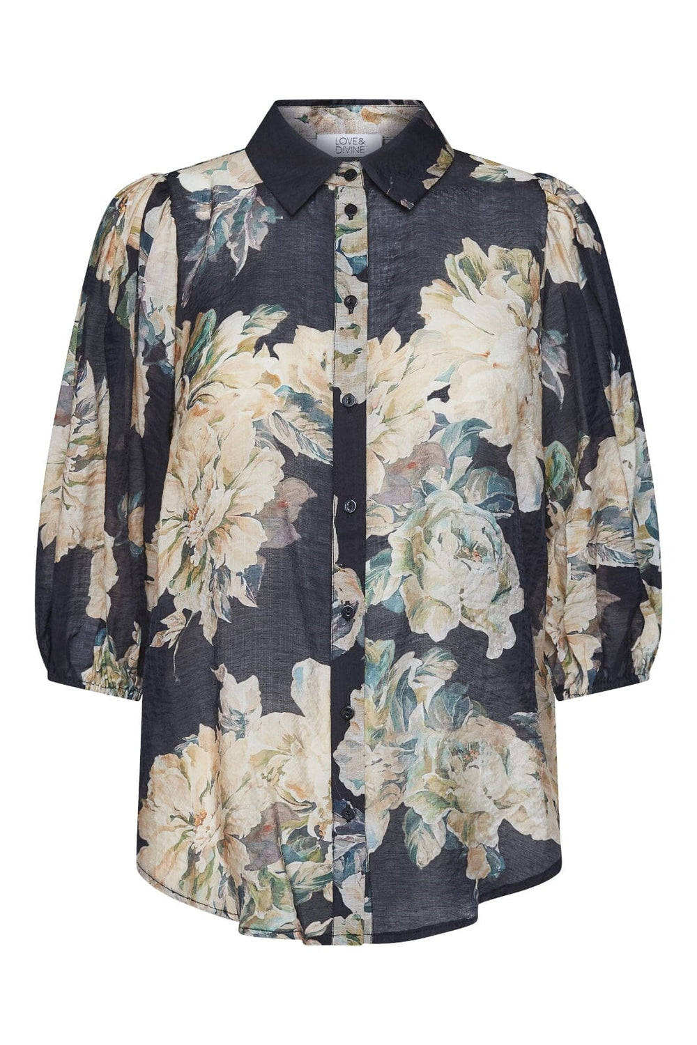 Love & Divine - Love436-17 19057 - 815 - Black/Flower