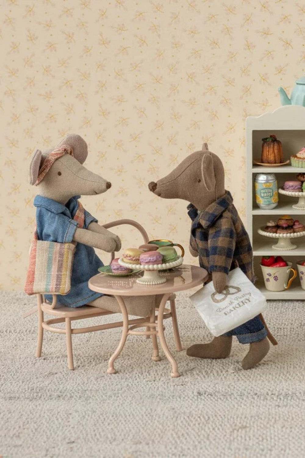 Maileg - Far Mus - Lysebrun - Mum/Dad Mouse