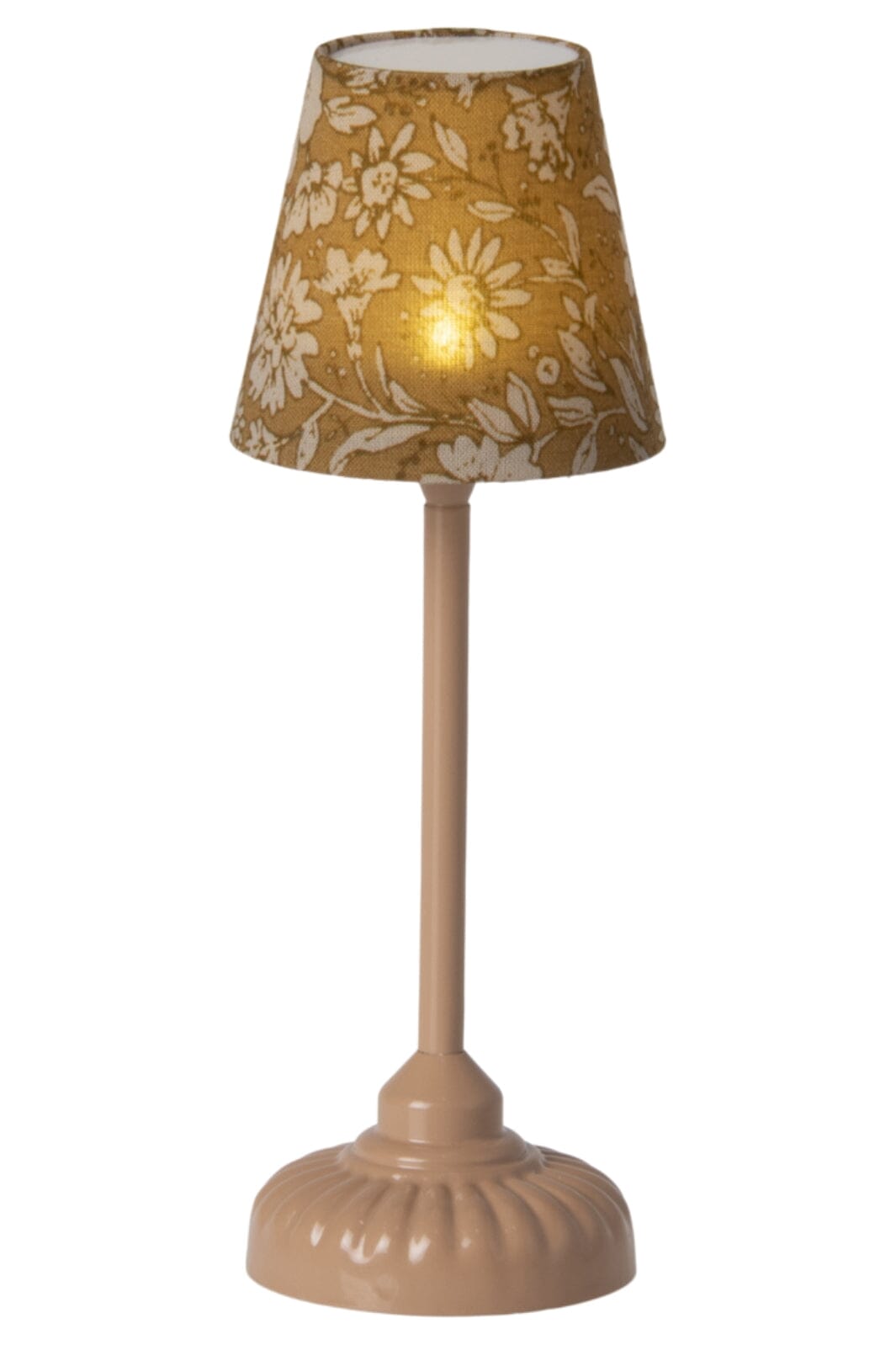 Forudbestilling - Maileg - Vintage Gulvlampe, Mus - Mørk Pudder Legetøj