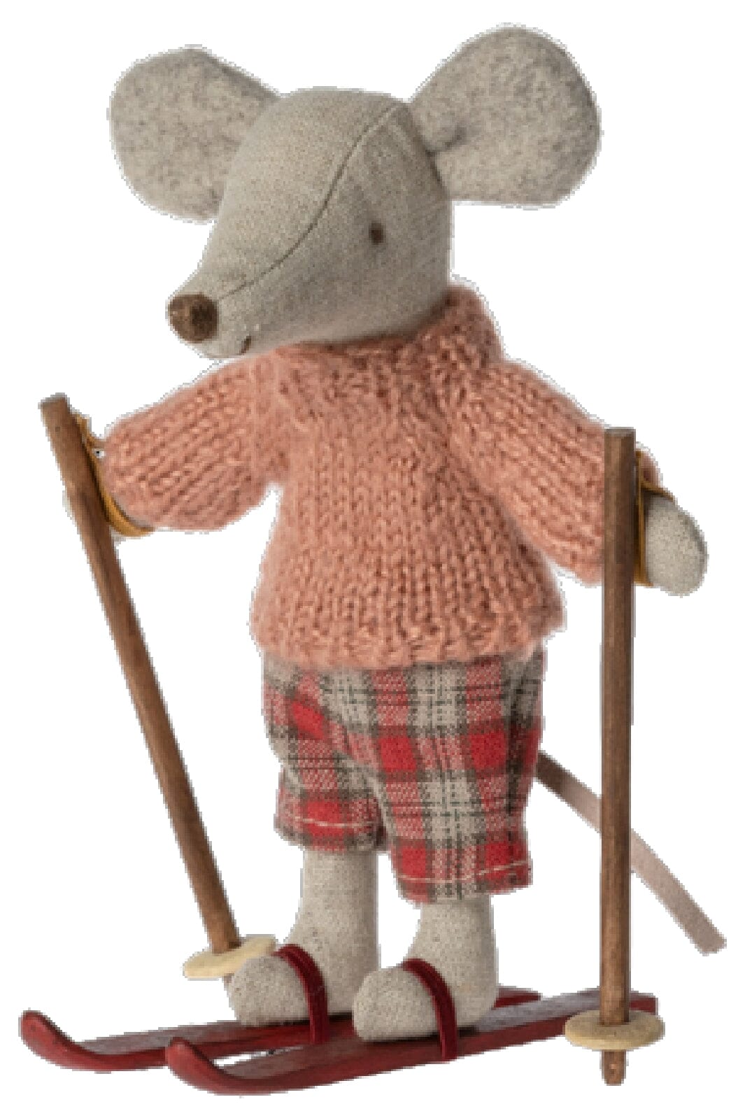 Forudbestilling - Maileg - Vintermus med ski, Storesøster Jul