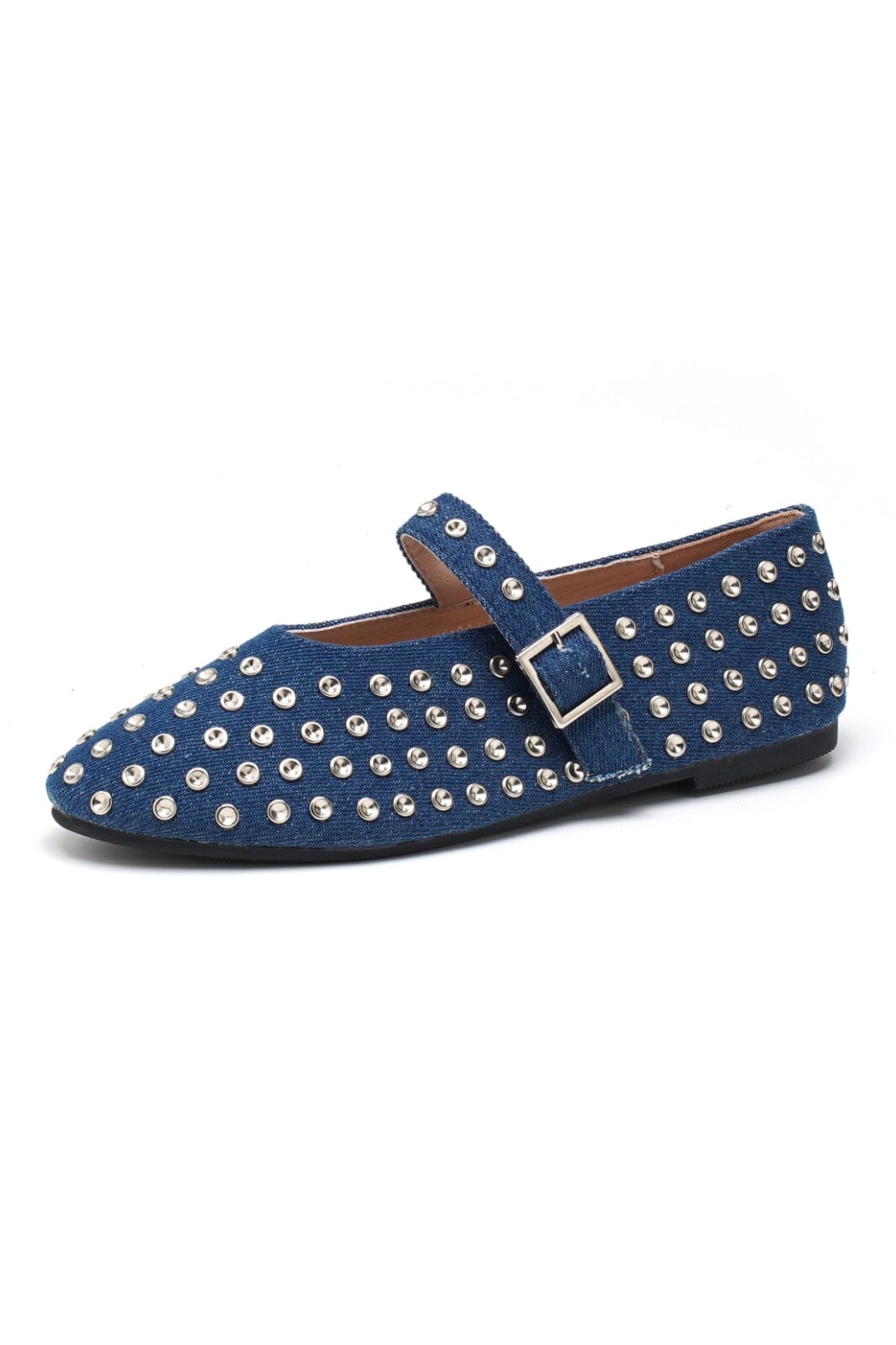 Forudbestilling - Marta Du Chateau - Ladie Shoes - Denim Ballerinaer