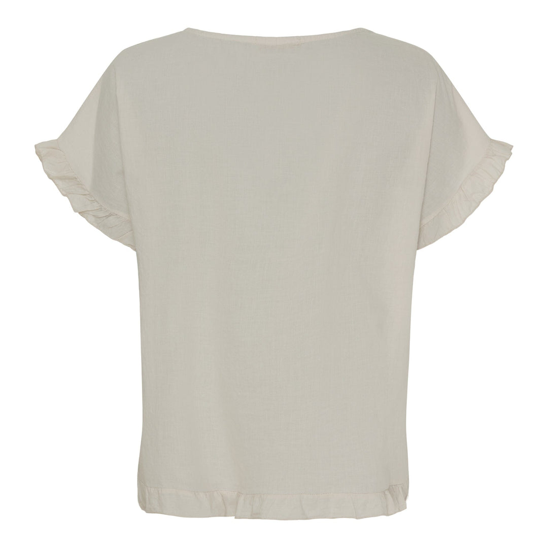 Forudbestilling - Marta Du Chateau - Mdckasimira Top - Sabbia T-shirts