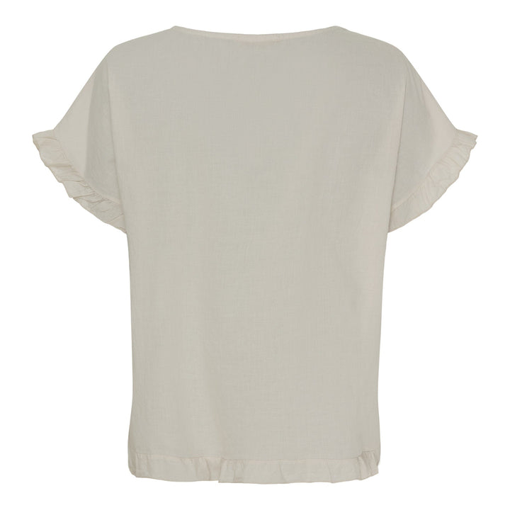 Forudbestilling - Marta Du Chateau - Mdckasimira Top - Sabbia T-shirts