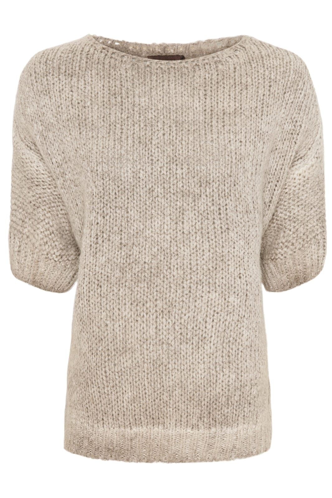 Forudbestilling - Marta Du Chateau - Mdcwhitney Knit - Fango Strikbluser