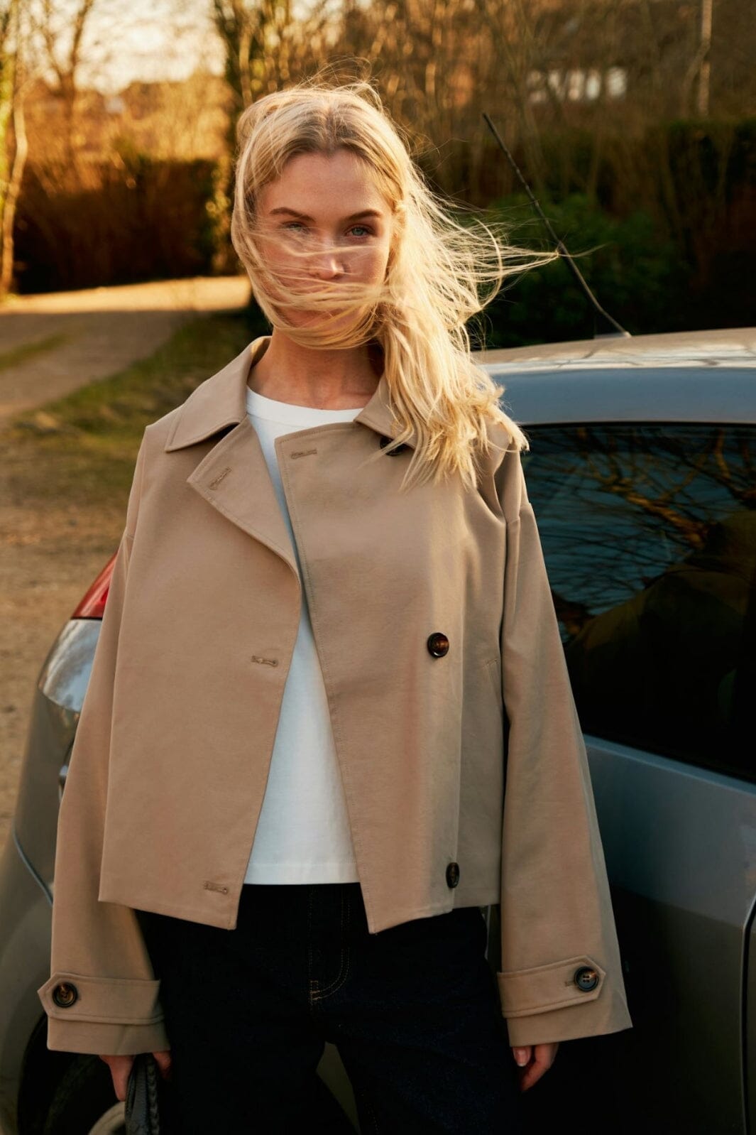 Forudbestilling - Neo Noir - Ambika Jacket 164471 - Sand Jakker