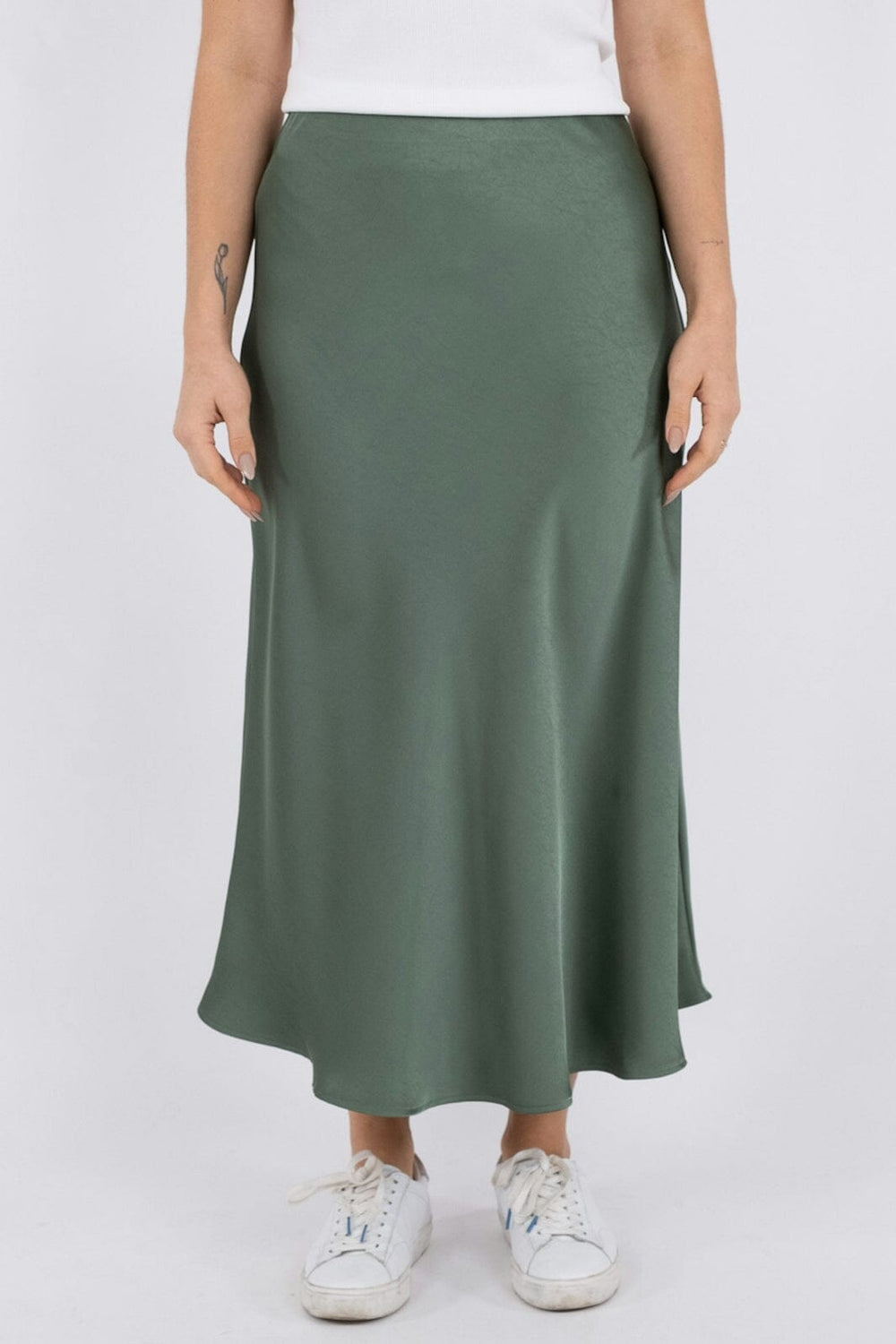 Forudbestilling - Neo Noir - Bovary Skirt - Forrest Green Nederdele