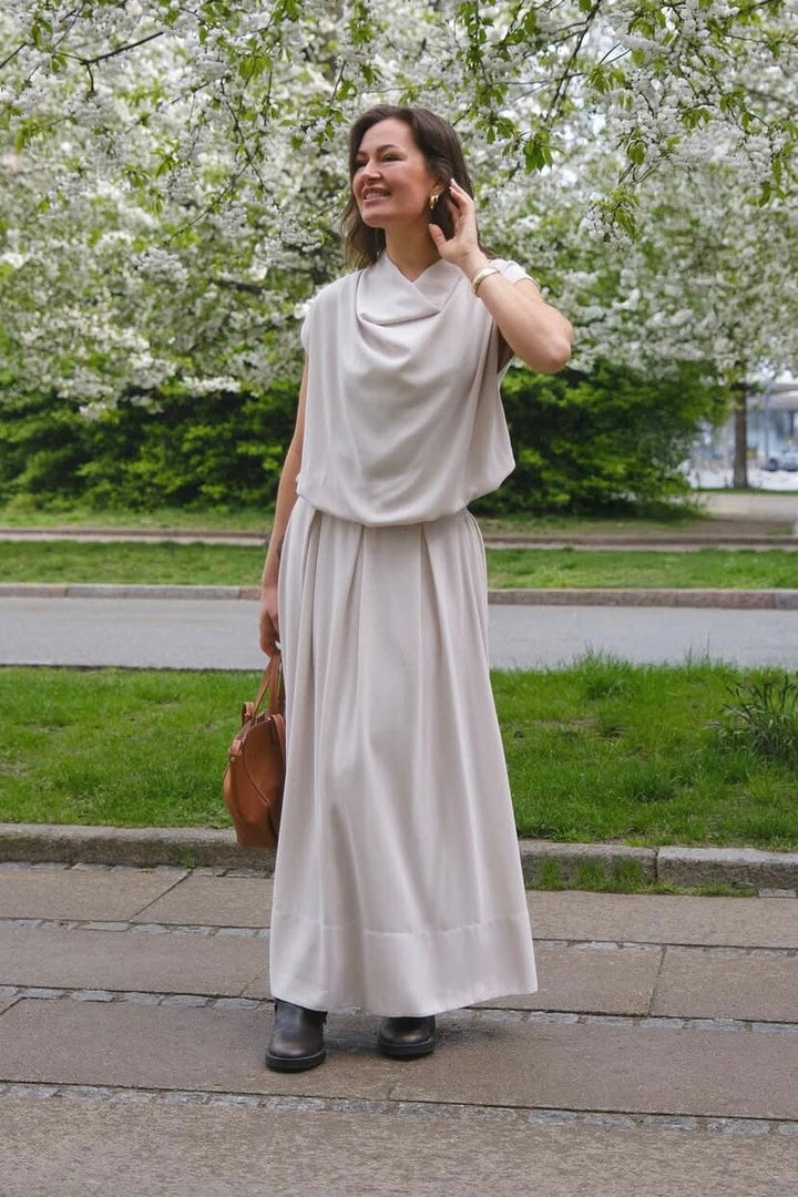 Forudbestilling - Neo Noir - Ellis Blouse 164479 - 124 - Ivory Bluser