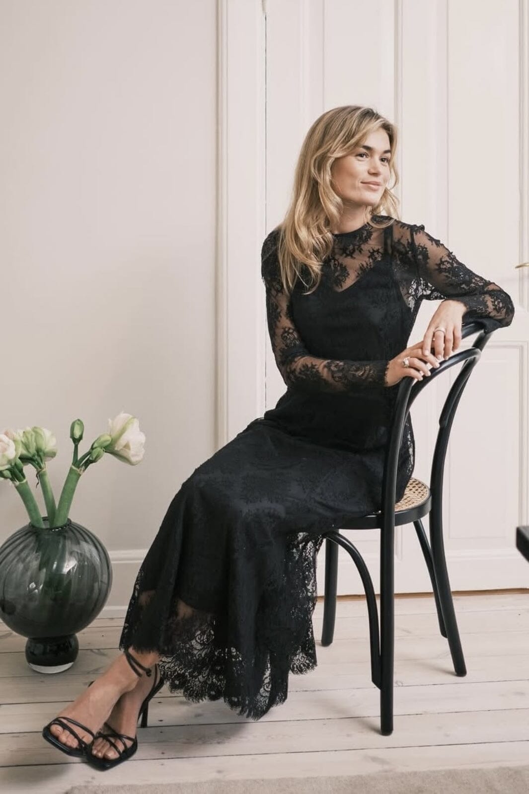 Forudbestilling - Neo Noir - Rimova Lace Dress 164363 - 100 - Black Kjoler