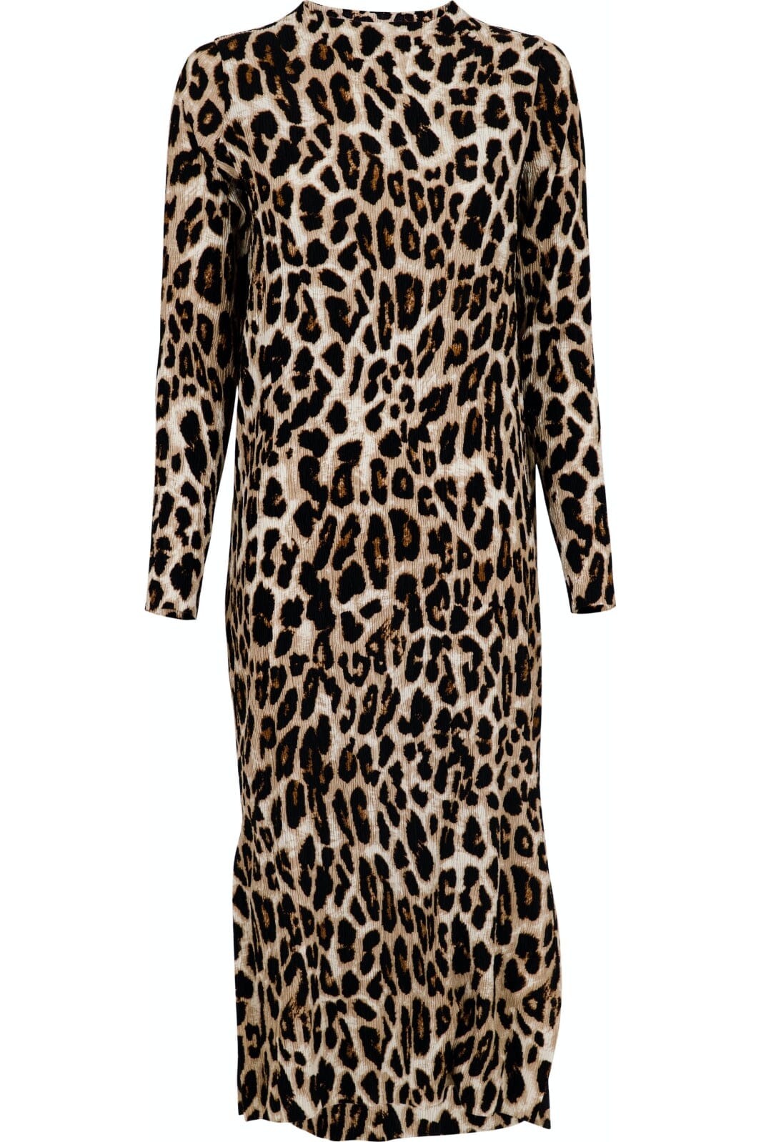 Forudbestilling - Neo Noir - Vogue Big Leo Dress - Leopard (Juni) Kjoler