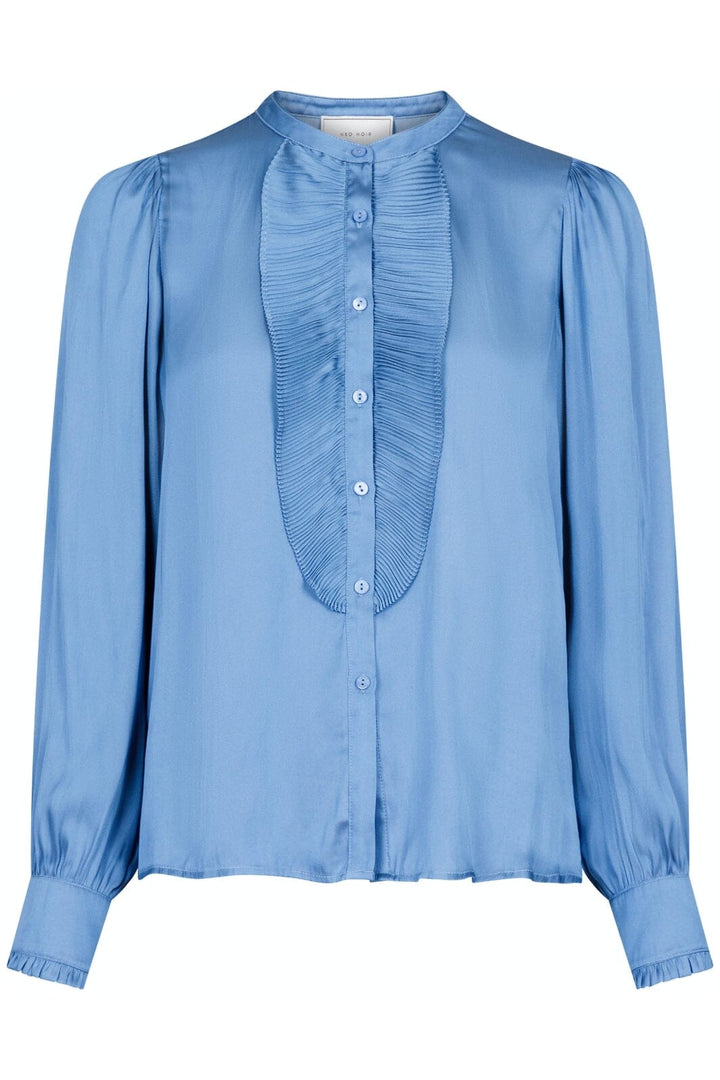 Forudbestilling - Neo Noir - Zola Blouse - Blue Skjorter