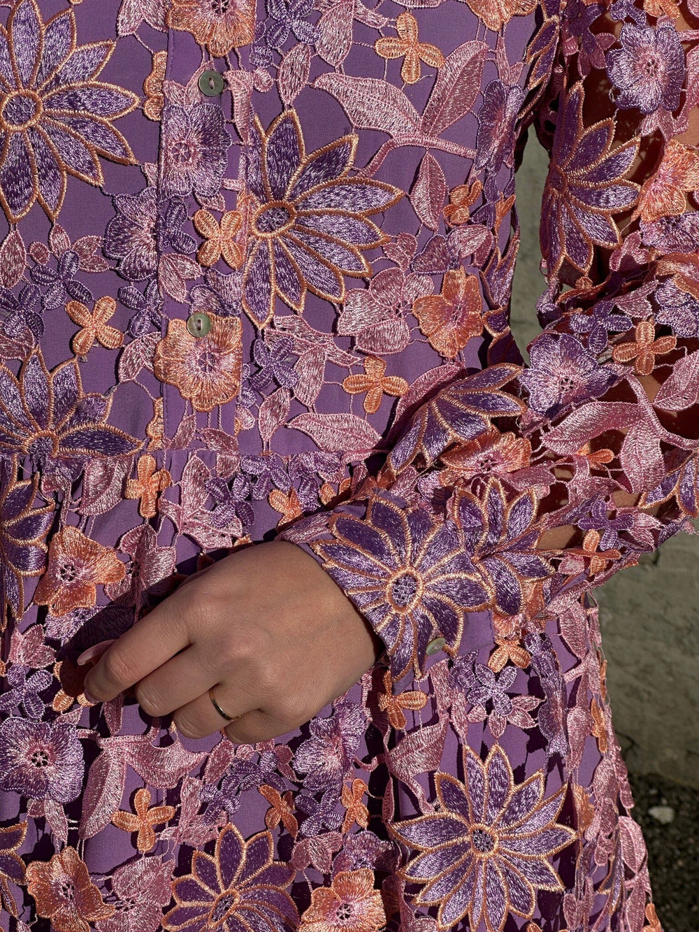 Forudbestilling - Noella - Star Ls Dress - 515 Lilac Mix Kjoler