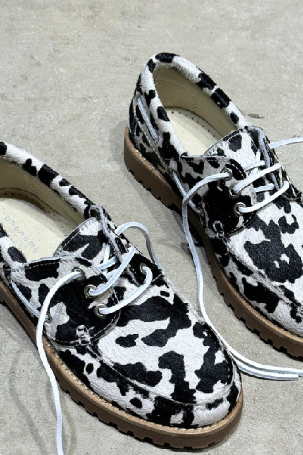 Forudbestilling - Phenumb Copenhagen - Rudder X Ha Pony Hair Leather PB-510059-Ha - Cow Black Loafers