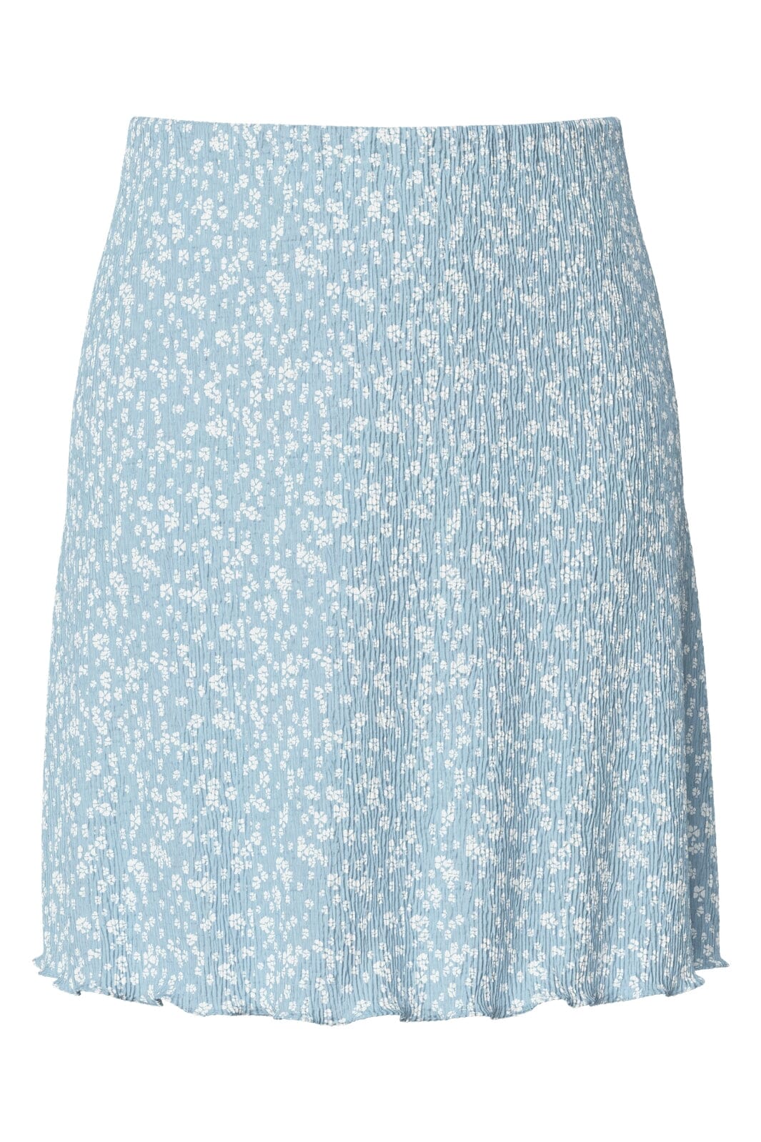Pieces - Pcflora Short Skirt - 4699155 Cashmere Blue Small Flower