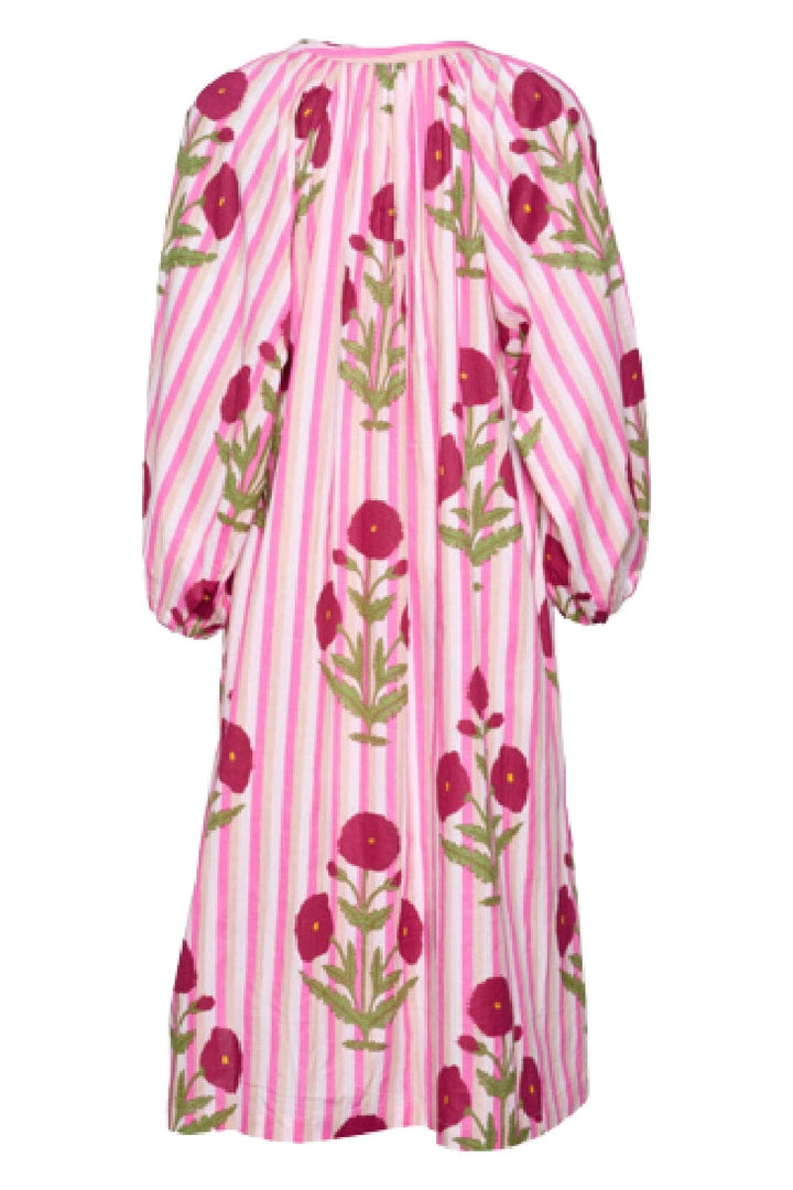 Forudbestilling - Sissel Edelbo - Lara Organic Cotton Dress - Poppy Rose (Maj/Juni) Kjoler