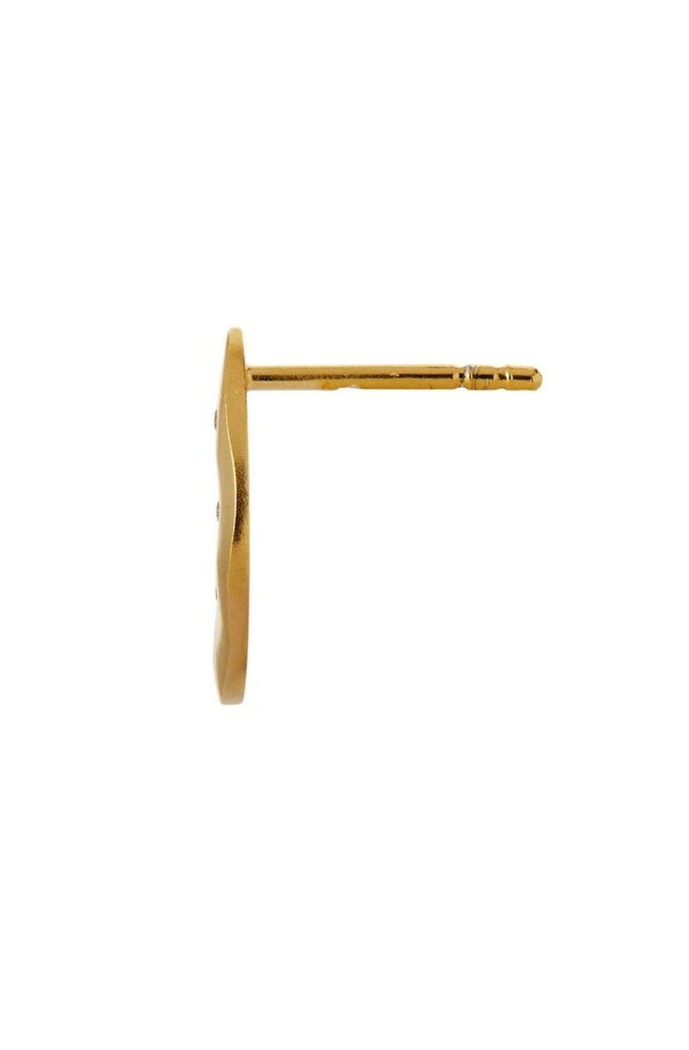 Forudbestilling - Stine A - Bella Moon Earring With Four Stones - Single - 1357-02 Øreringe