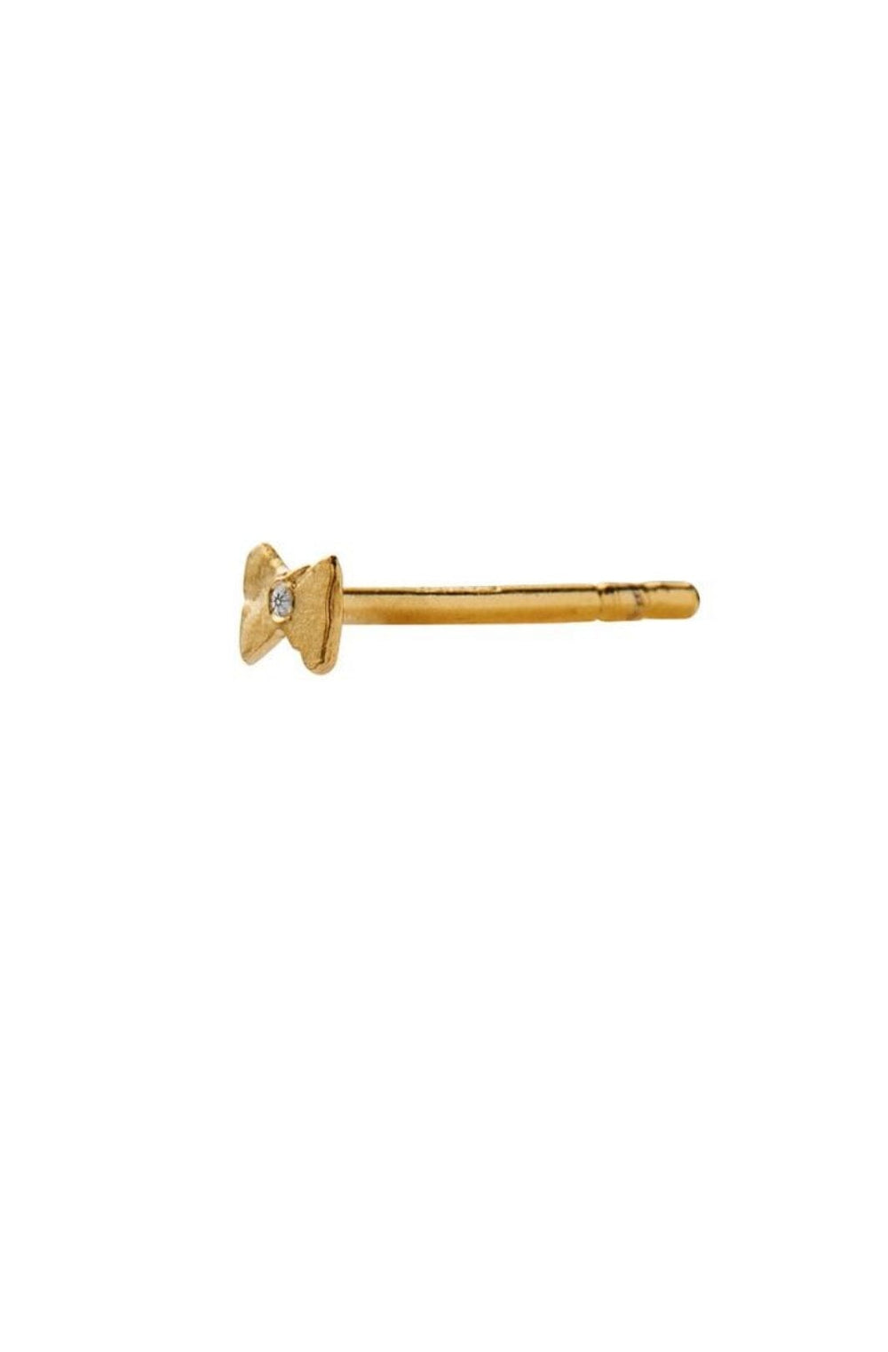 Forudbestilling - Stine A - Tres Petit Bow Earring - Single - 1356-02 Øreringe
