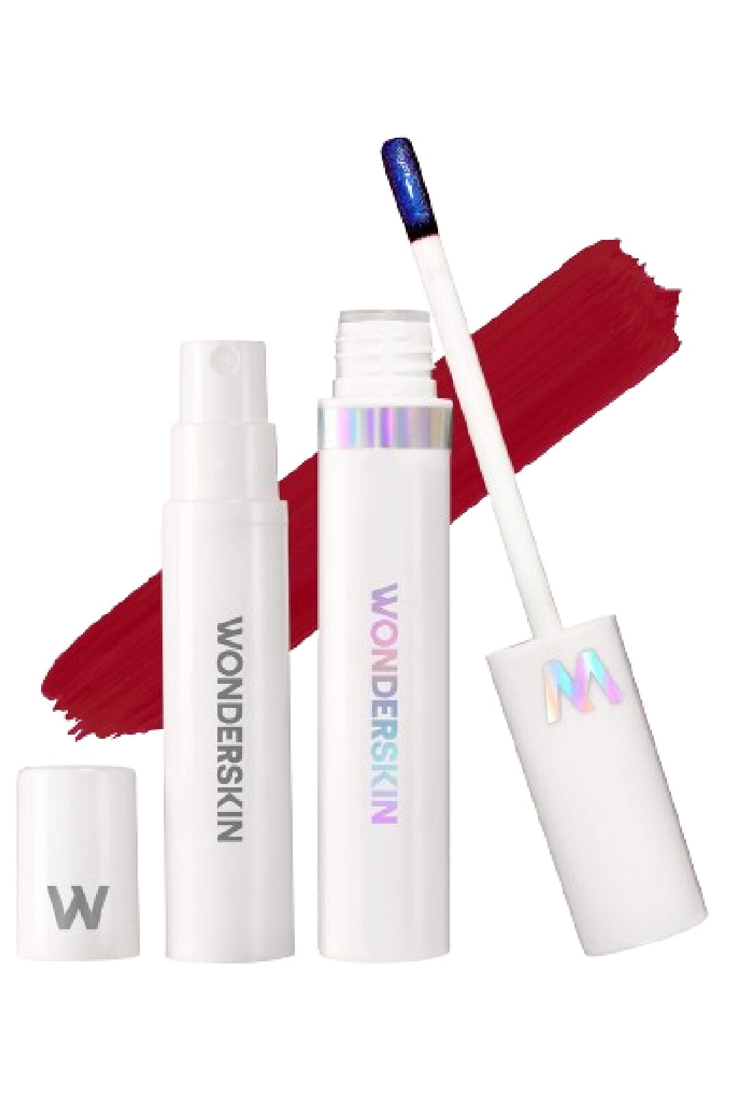 Forudbestilling - Wonderskin - Wonder Blading Lip Stain Kit DIVINE - Divine (Burgundy Red) Læbestift