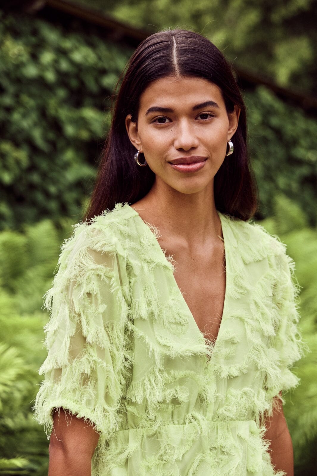 Forudbestilling - Y.A.S - Yaspazylla 3/4 Midi Dress Show - Opaline Green - (Marts) Kjoler