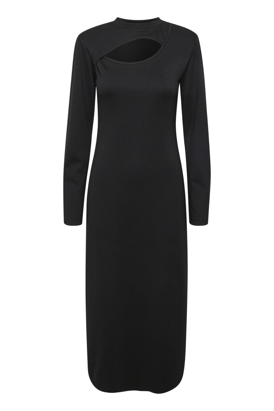 Gestuz - AnkaGZ long dress - Black Kjoler