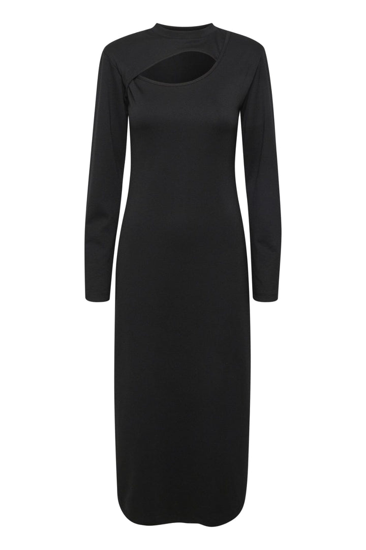 Gestuz - AnkaGZ long dress - Black Kjoler