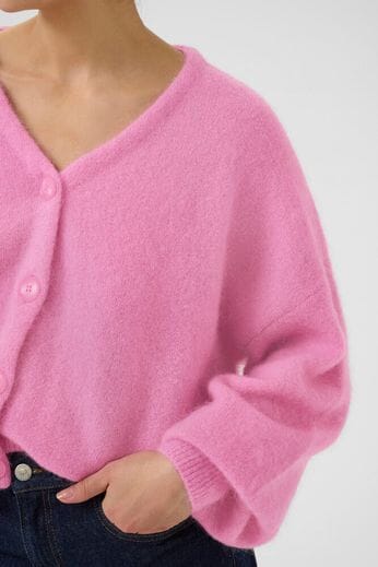 Gestuz - Gzdebbie Cardigan 10910789 - 108700 - Begonia Mélange Cardigans