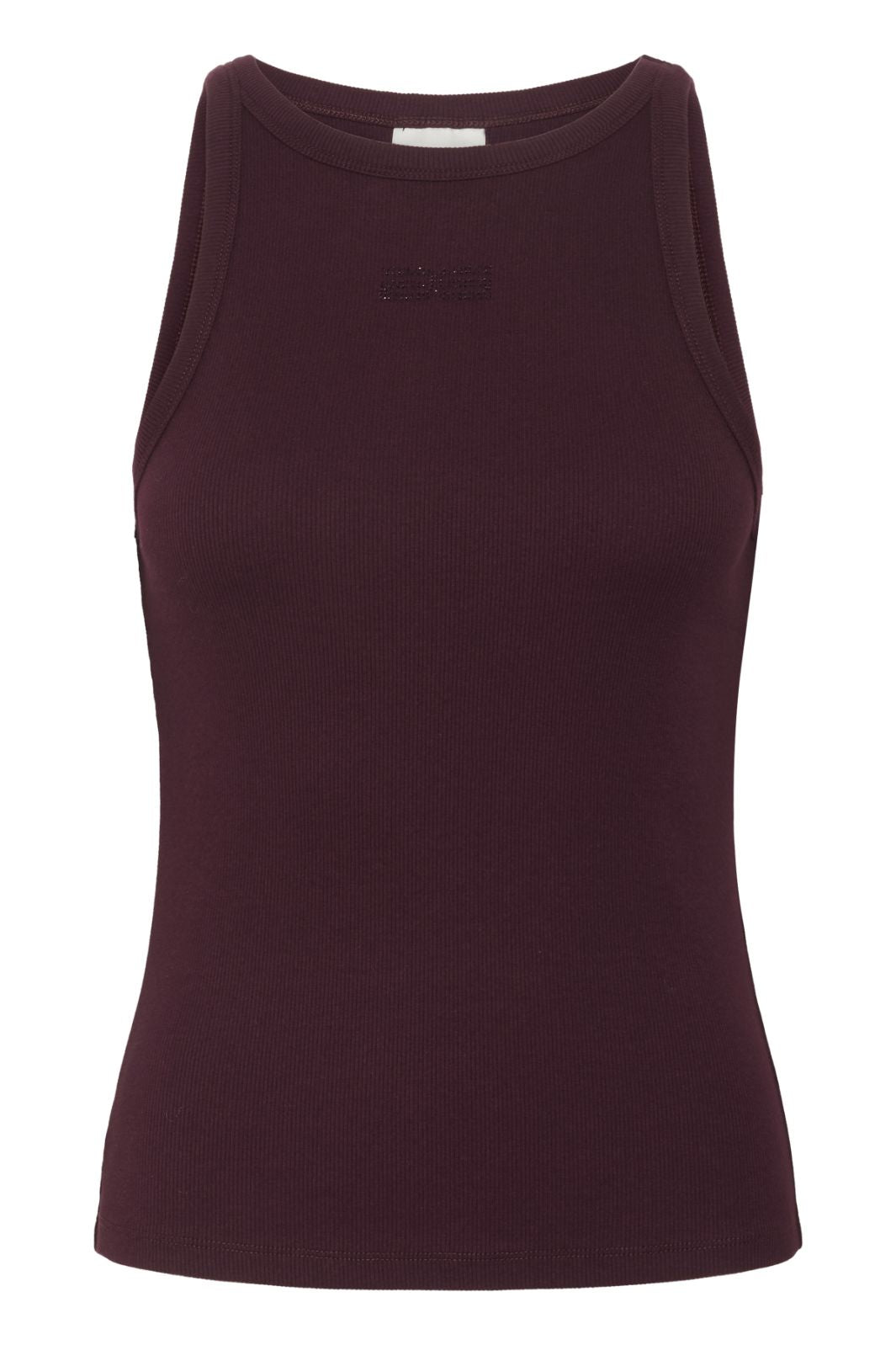 Gestuz - Gzdrew Rhinestone Logo Tank 10910297 - 108291 - Aronia Toppe