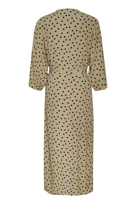 Gestuz - JanikaGZ wrap dress - Sand
