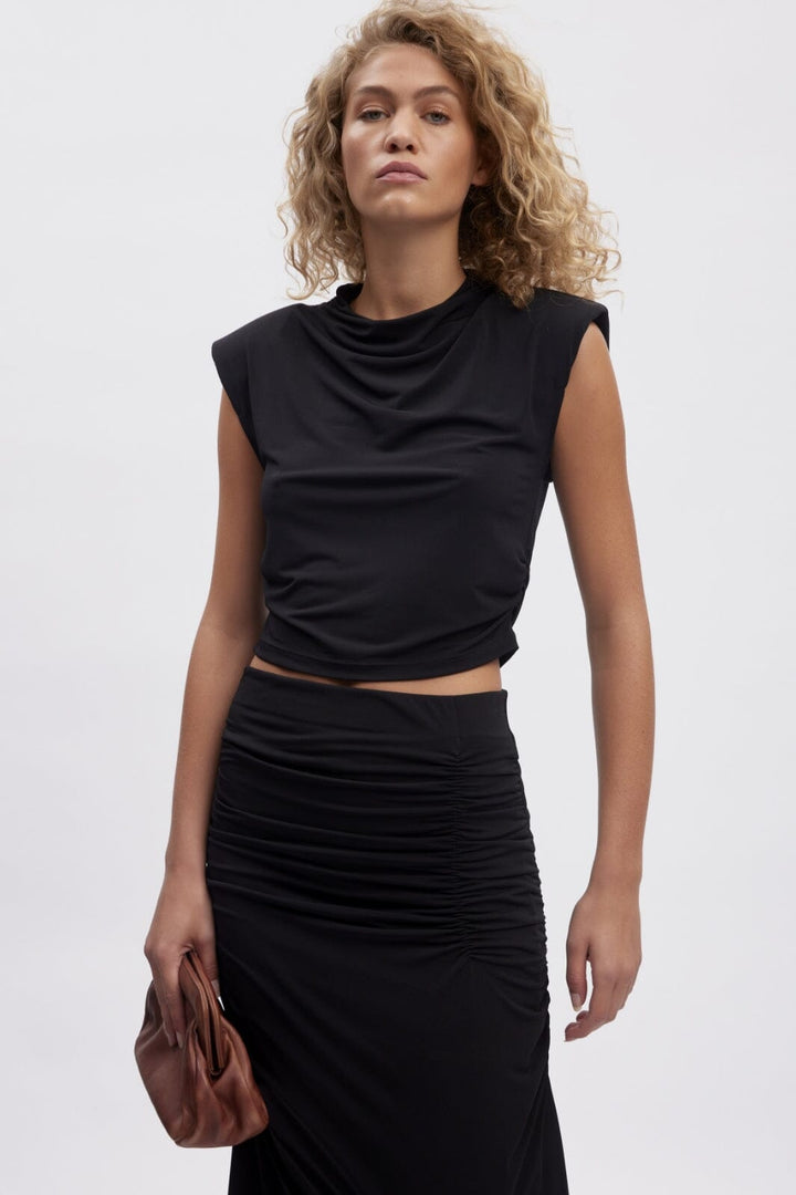 Gestuz - Mailygz Skirt - 100017 Black Nederdele