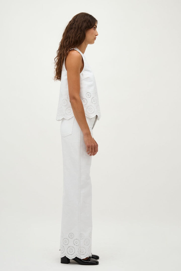 Global Funk - Amarillo Scallop-G - 800 White Jeans