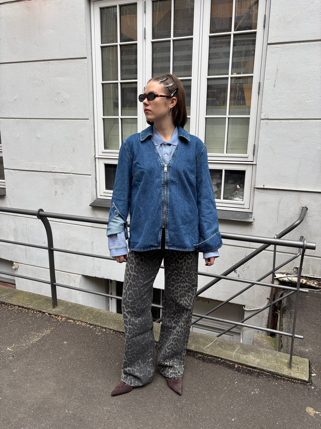 Global Funk - Cadian-G - P83 Dark Leopard Mist Jeans