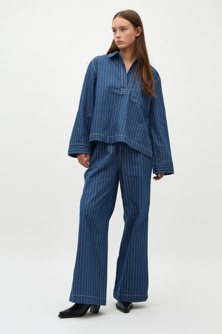 Global Funk - Casanea-G - P53 Blue Stripe Bukser