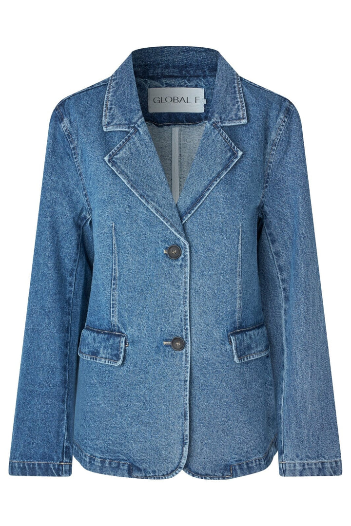 Global Funk - Meriam-G - P85 Midt Vintage Brushing Jakker