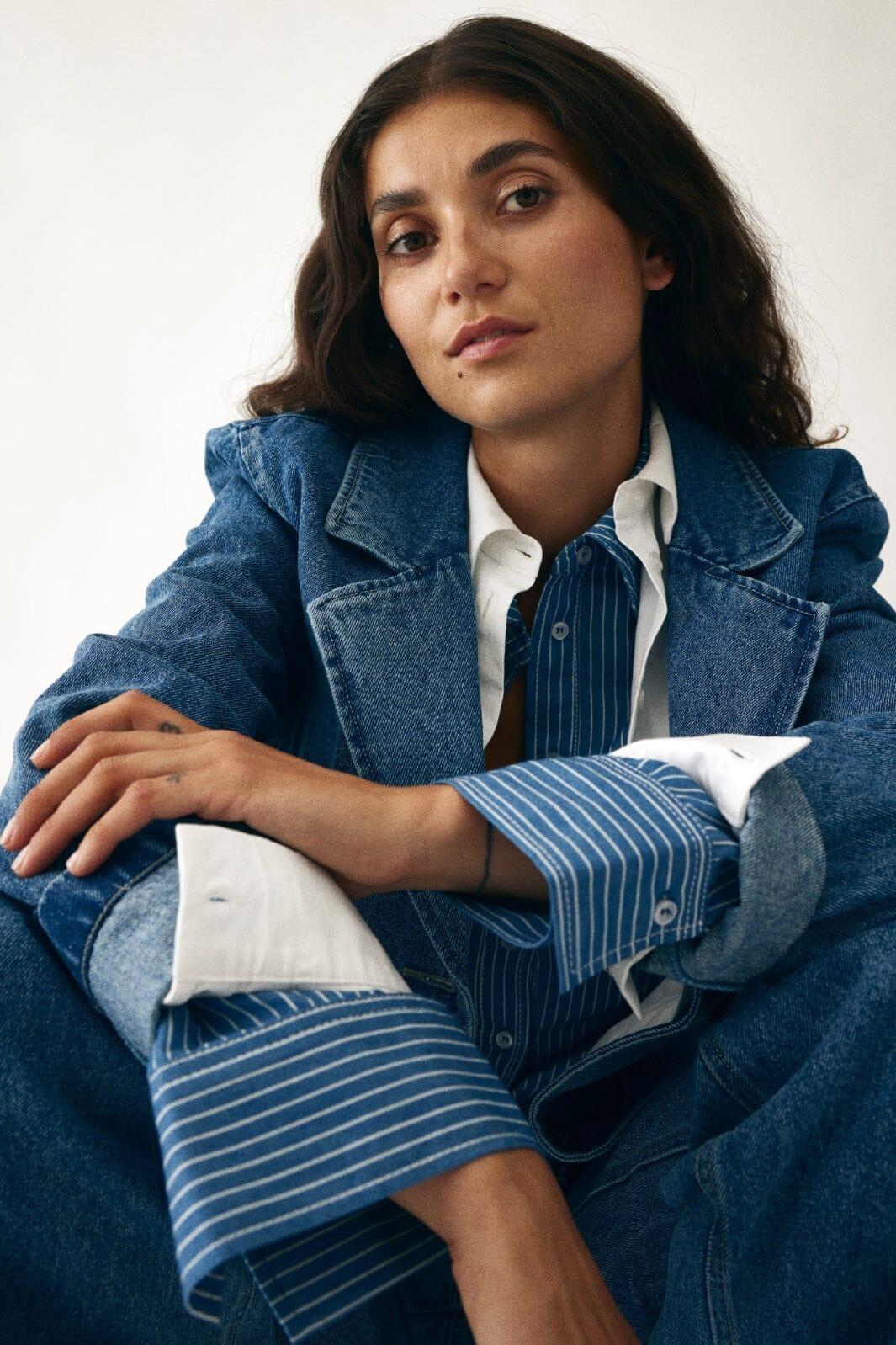 Global Funk - Meriam-G - P85 Midt Vintage Brushing Jakker