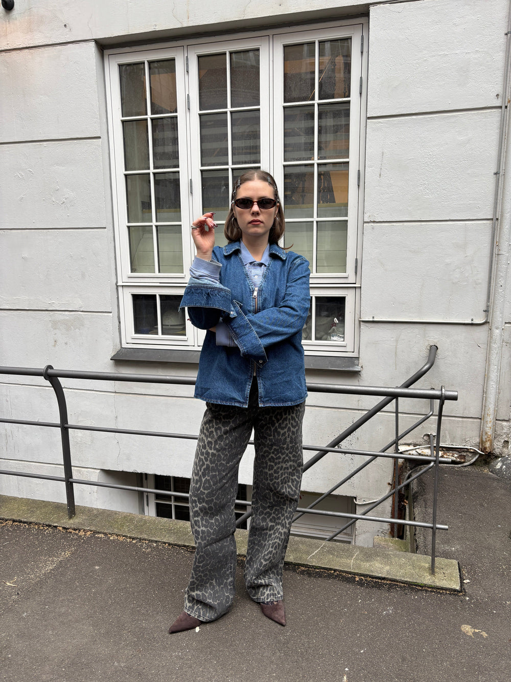 Global Funk - Panema-G - P32 Vintage Blue Wash Skjorter