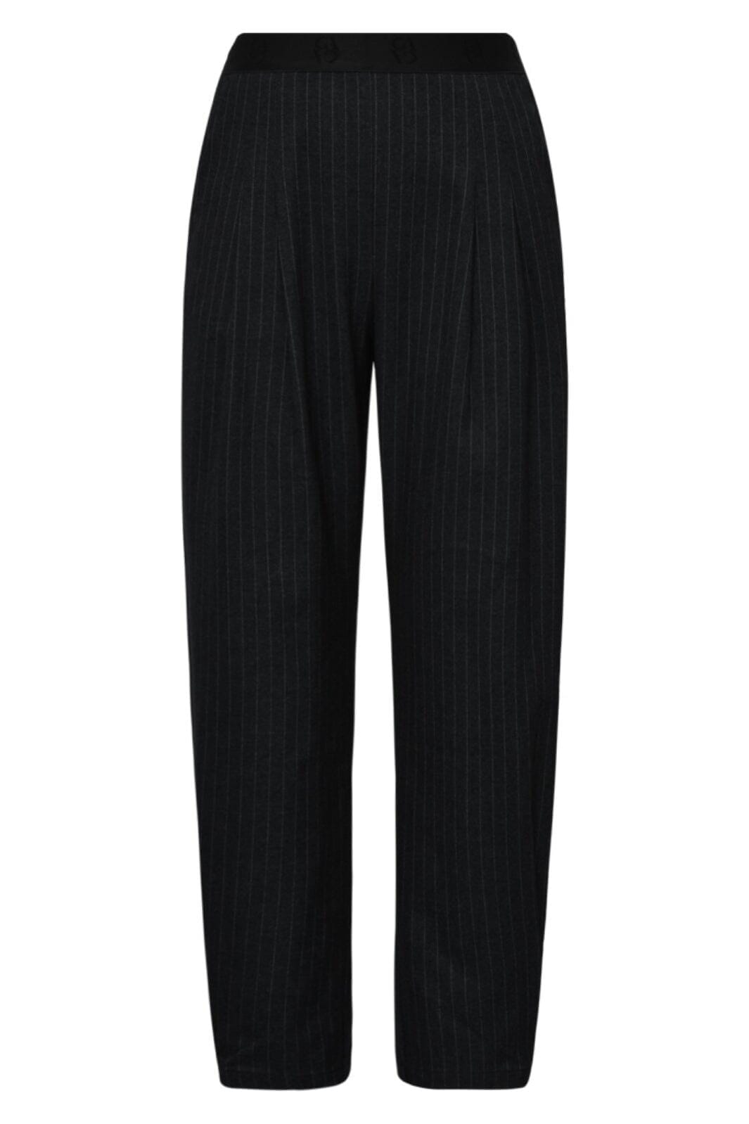 Forudbestilling - Gossia - Ataliego Mo Pants G2468 - Dark Grey Stripes Bukser