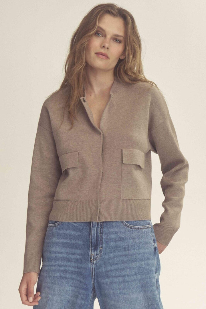 Gossia - Katago Cardigan G2734 - Nugga Melange Cardigans