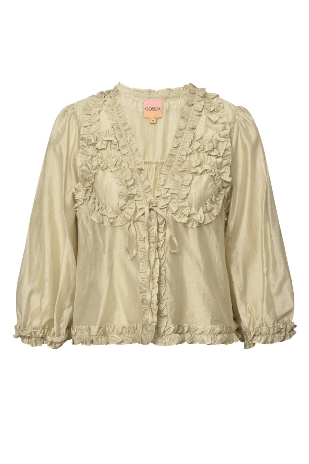 Gossia - Mirkago Cardigan Blouse - Champagne Bluser