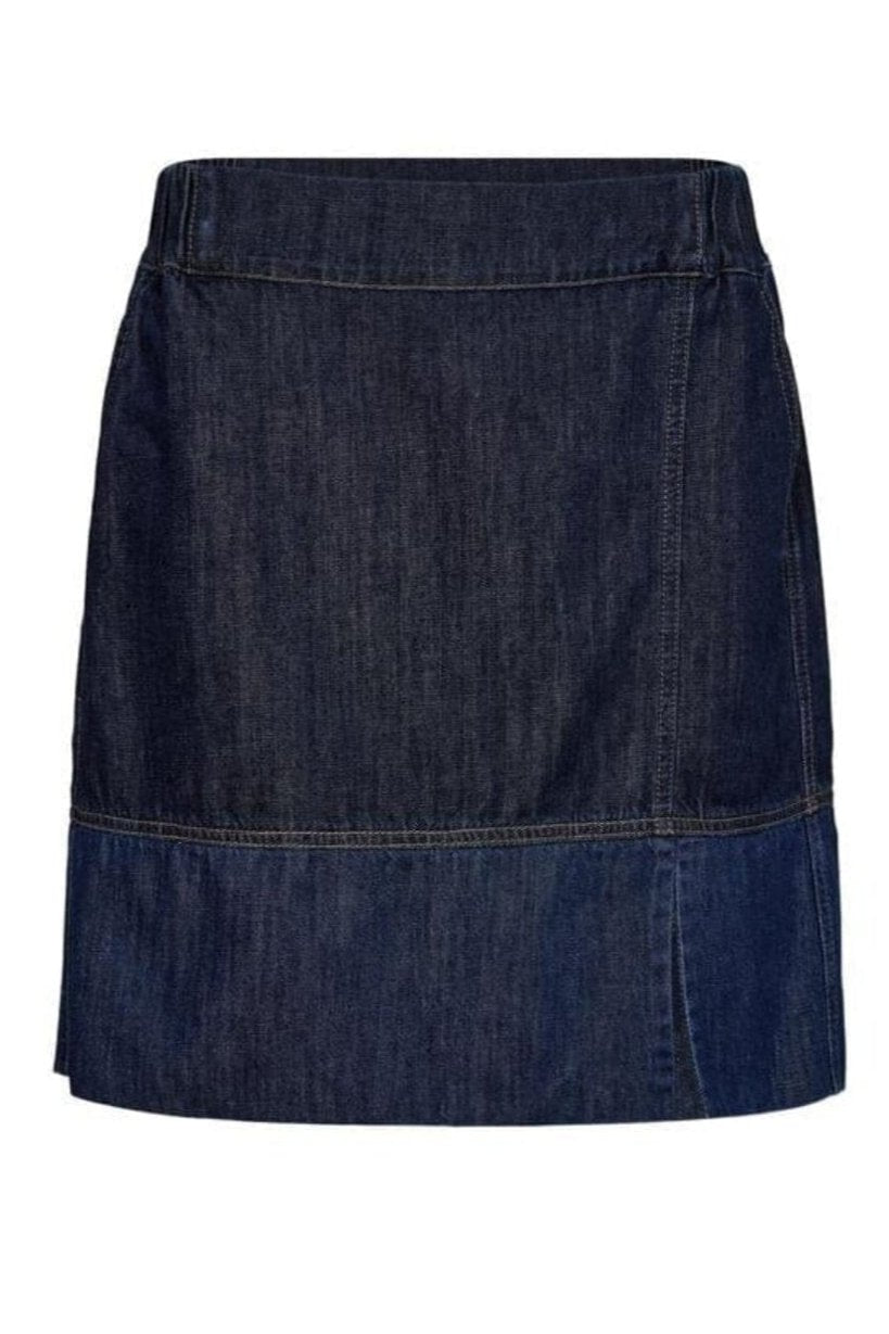 Gossia - Nannego Denim Skirt - Blue Denim Nederdele
