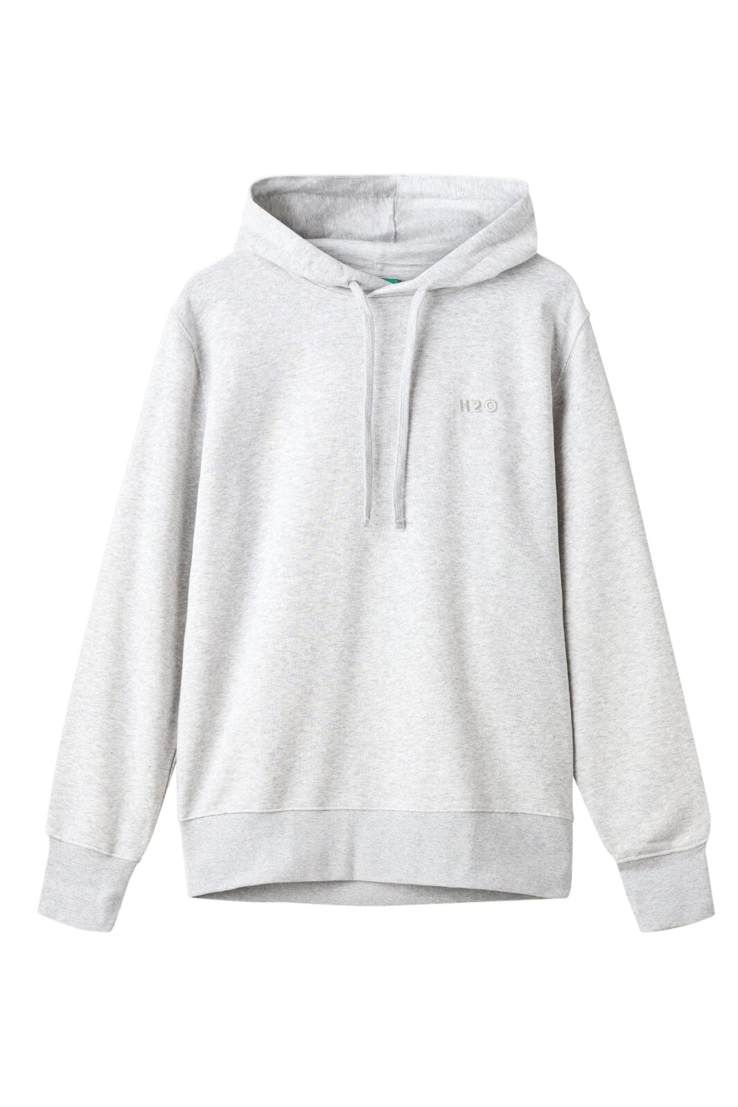 H2O - Happy Organic Sweat Hoodie - 1020 Lt. Grey Mel Sweatshirts