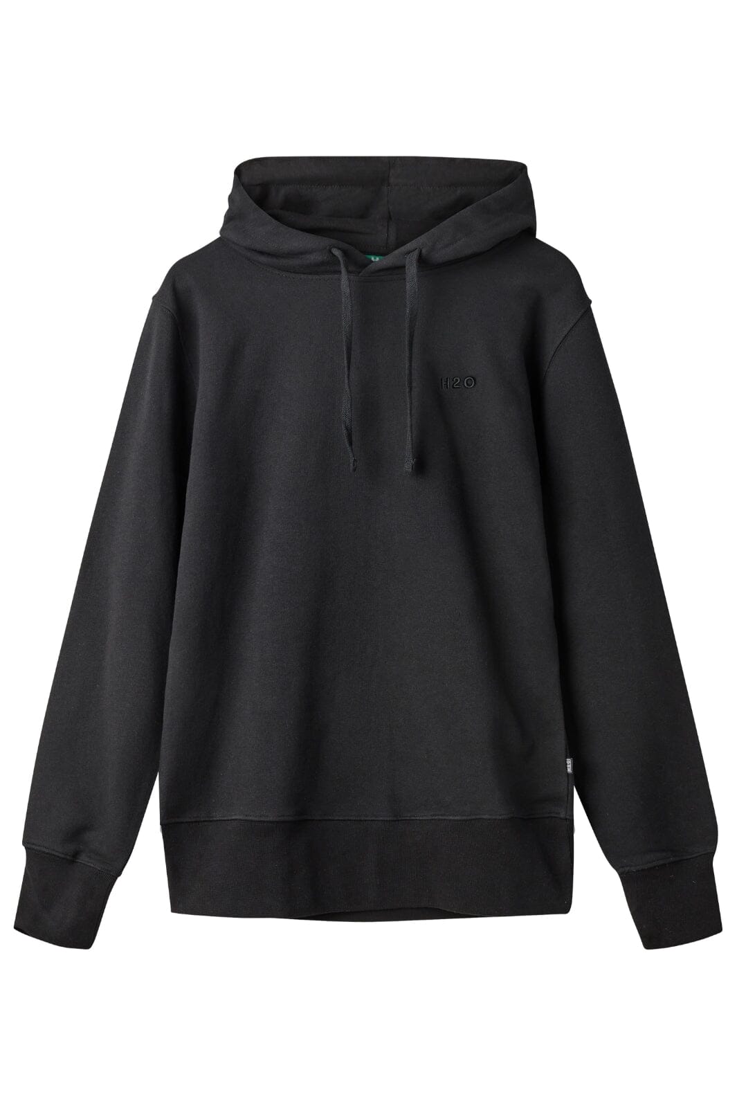 H2O - Happy Organic Sweat Hoodie - 3500 Black Sweatshirts