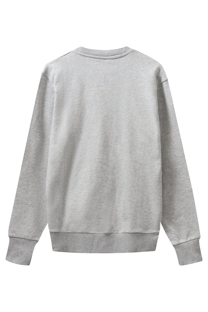 H2O - Logo Sweat O'Neck - 7620 Lt. Grey Mel/Black Sweatshirts