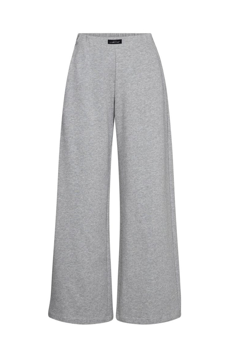 Haute L'Amitié - Mini Curve Loose Pant HL10264 - Grey Melangé