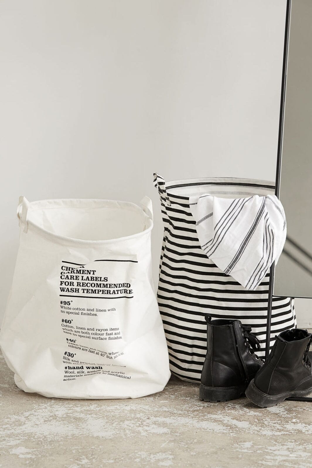 House Doctor - Vasketøjspose, Wash Instructions Tilbehør