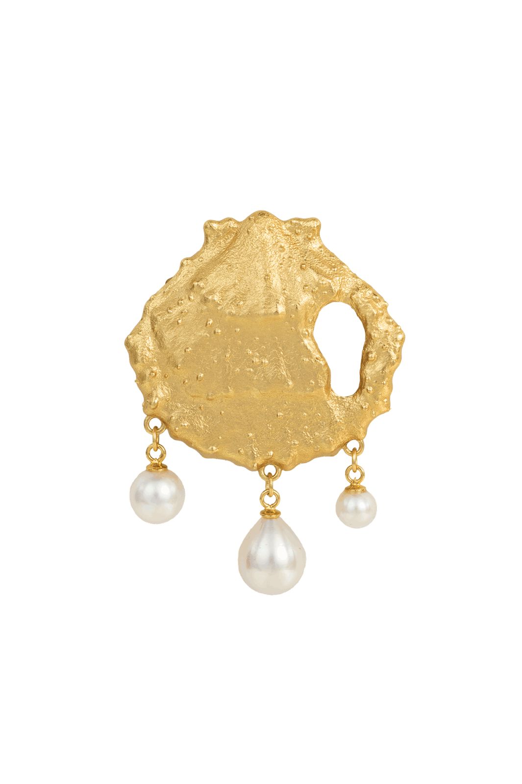 Ennakkotilaus - House Of Vincent - Shellsong Brooch VJ219-UOG - Gilded