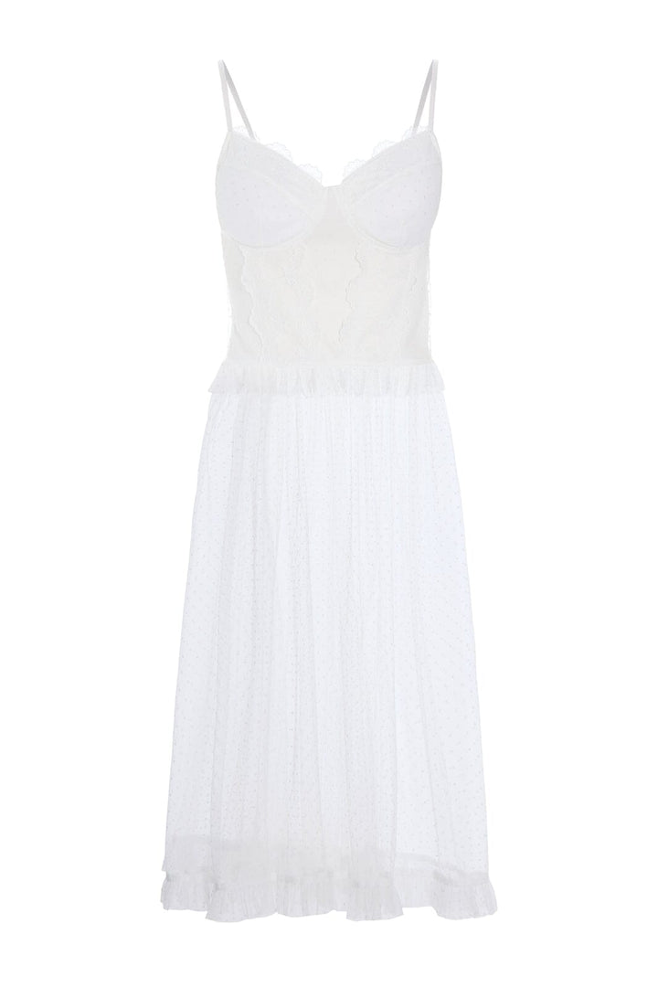 Hunkøn - Leslie Dress 25911 - White Kjoler