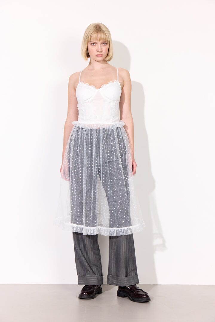 Hunkøn - Leslie Dress 25911 - White Kjoler