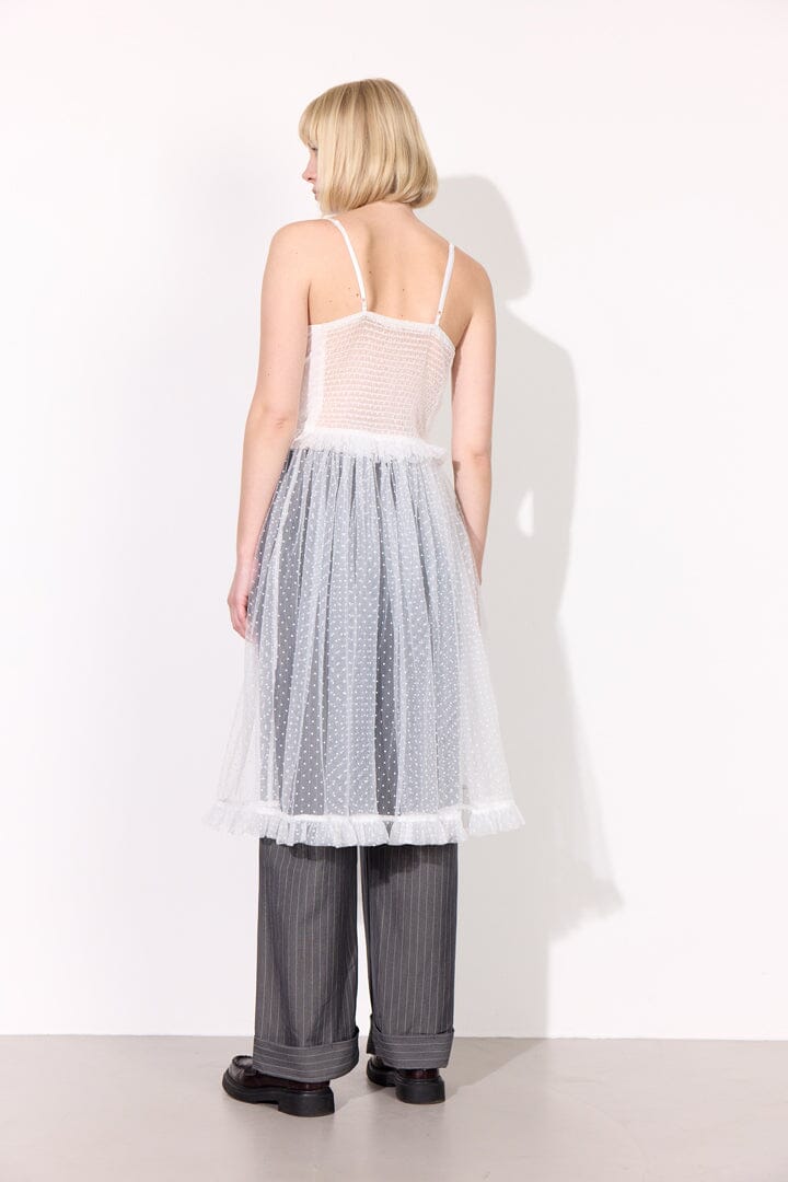 Hunkøn - Leslie Dress 25911 - White Kjoler