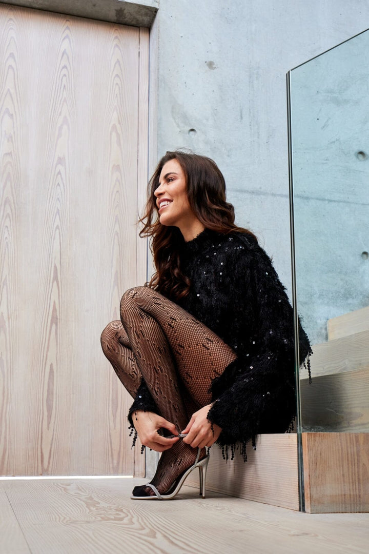 Hype The Detail - Blonde 40Den - 1100 Sort Strømpebukser