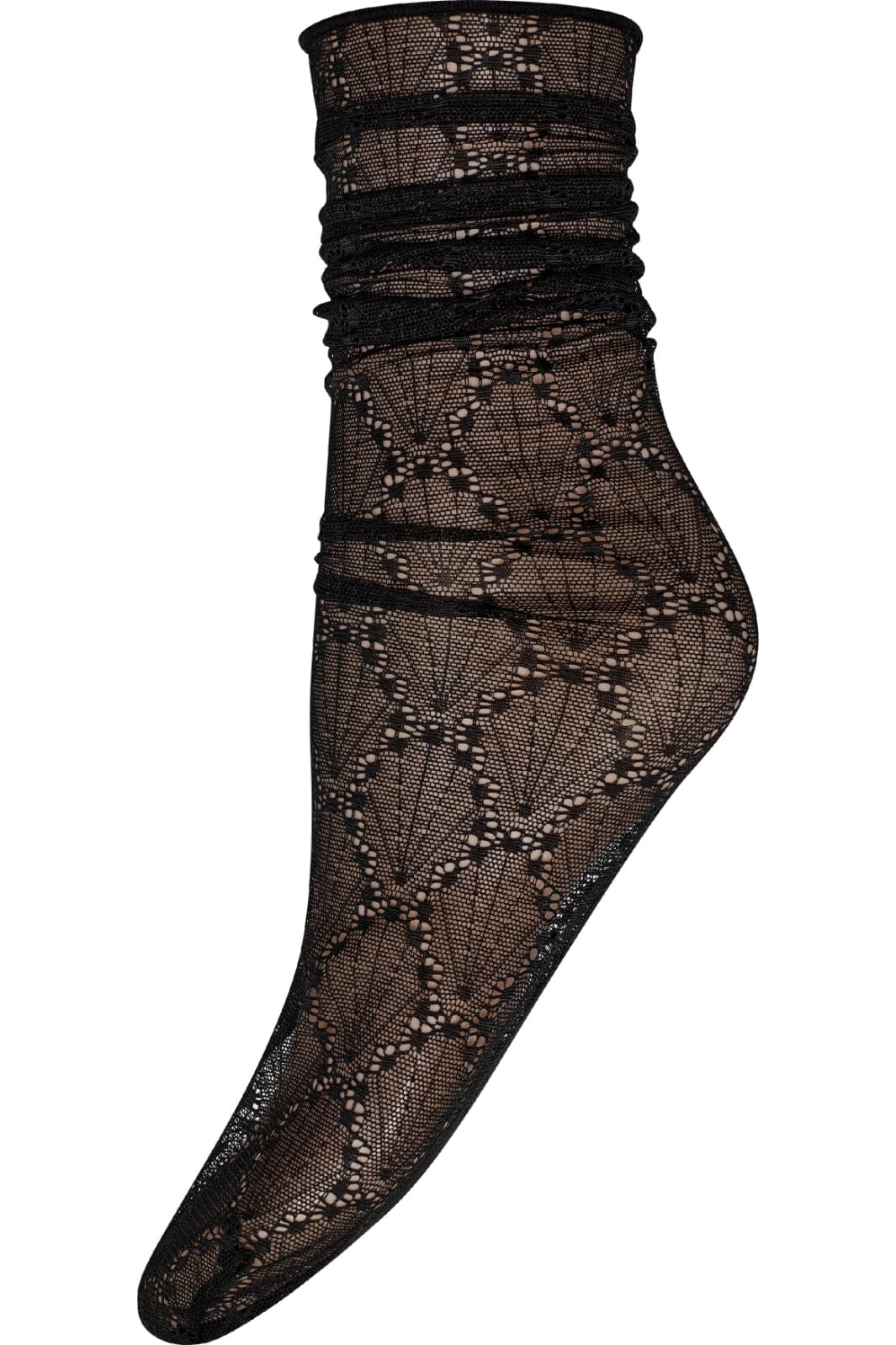 Hype The Detail - Lace Fall Down 21285-75 - 1100 Black Strømper